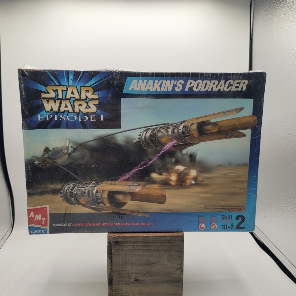 1/32 AMT‎ ERTL Star Wars Episode I Anakins Podracer Plastic Model Kit NEW 30122